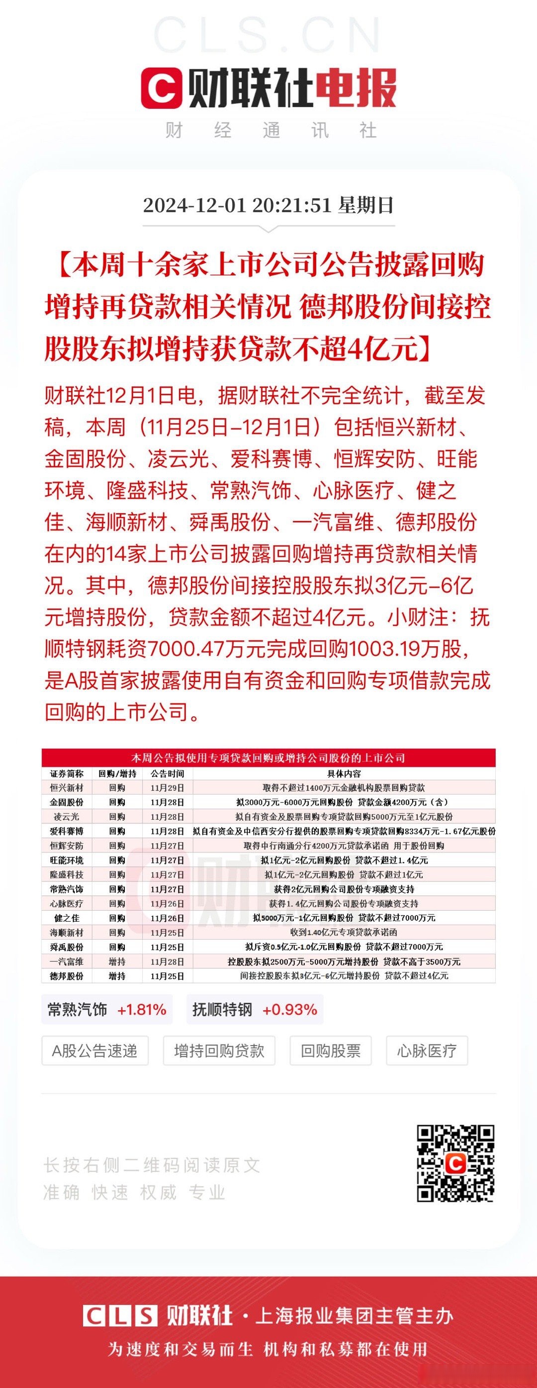 有研粉材：控股股东一致行动人拟减持不超103万股公司股份