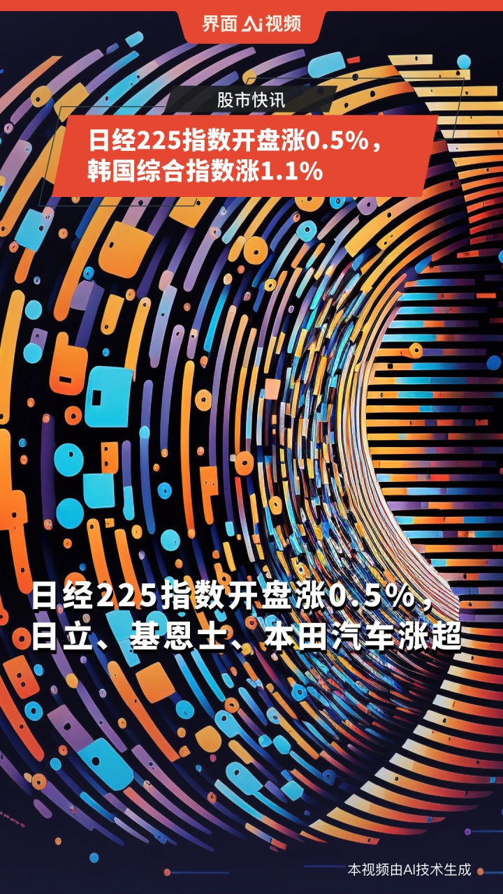 日经225指数高开约0.9%