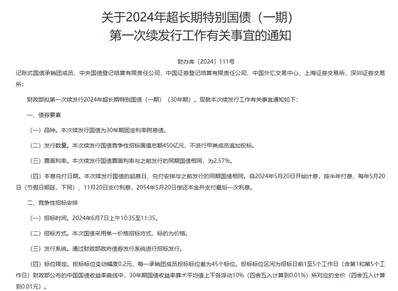 1190亿元超长期特别国债来了,个人怎么投?