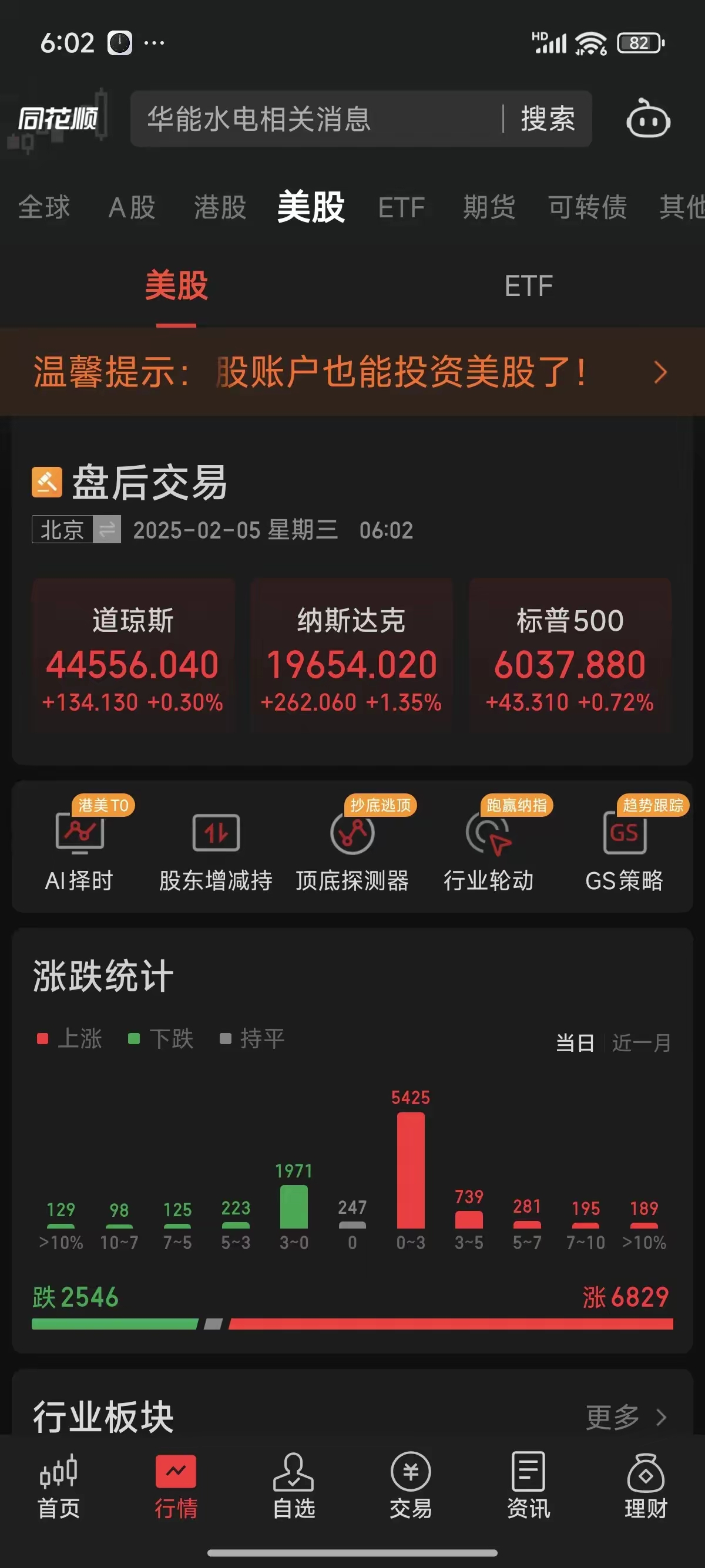 日经225指数收涨2.87%