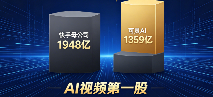 可灵AI全球用户已突破1亿,企业客户近5万家